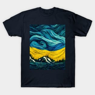 Illustrations inspired by Vincent van Gogh T-Shirt